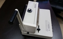 מכונת ספירלה ידנית HP2038 עד 120 דף
