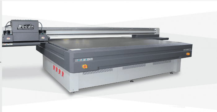 מדפסת UV שטוחה 3.2X2.0 Docan H-3000